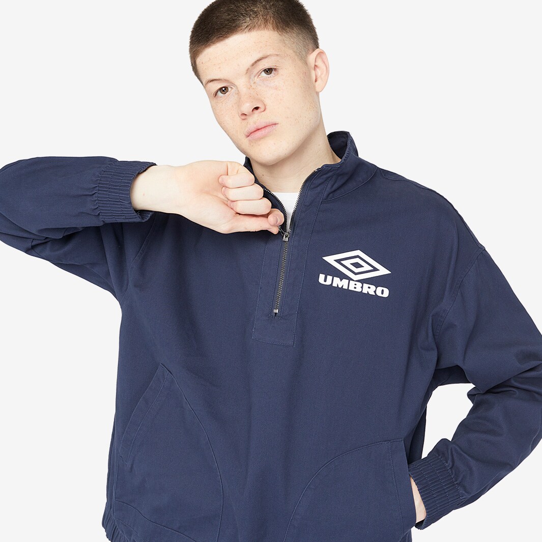 Umbro drill hot sale sweatshirt