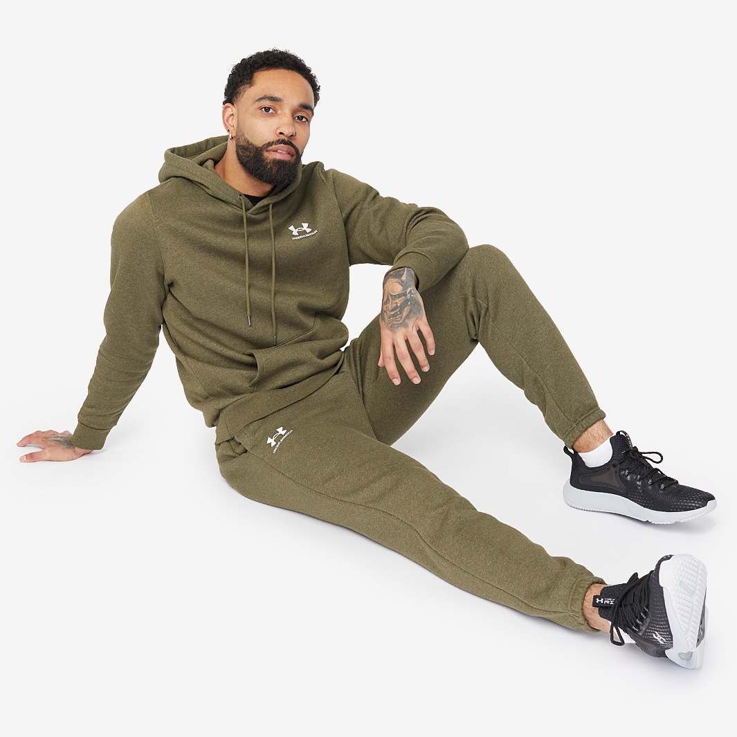 Under Armour Training tracksuit set in green
