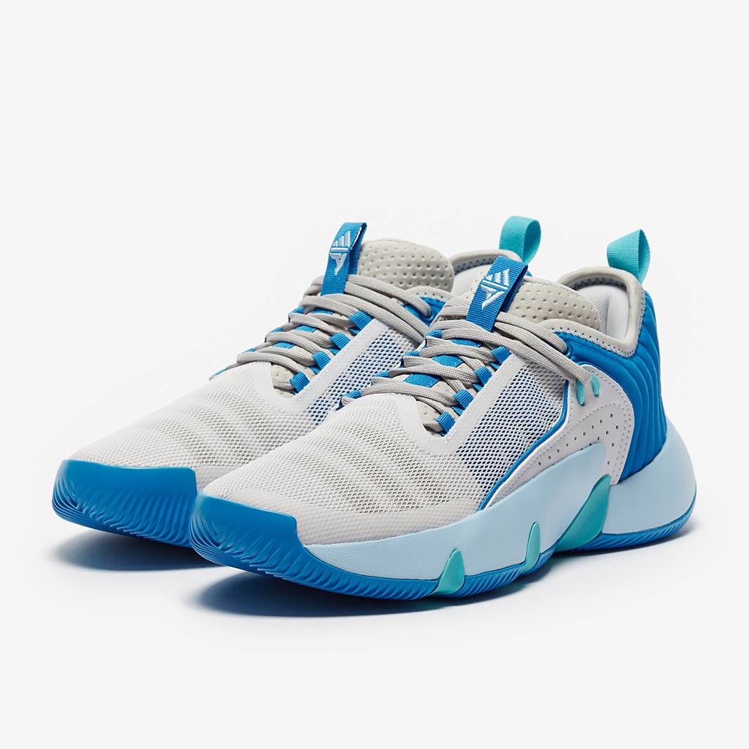 adidas Trae Unlimited - Dash Grey/Metal Grey/Bright Blue - Mens Shoes ...