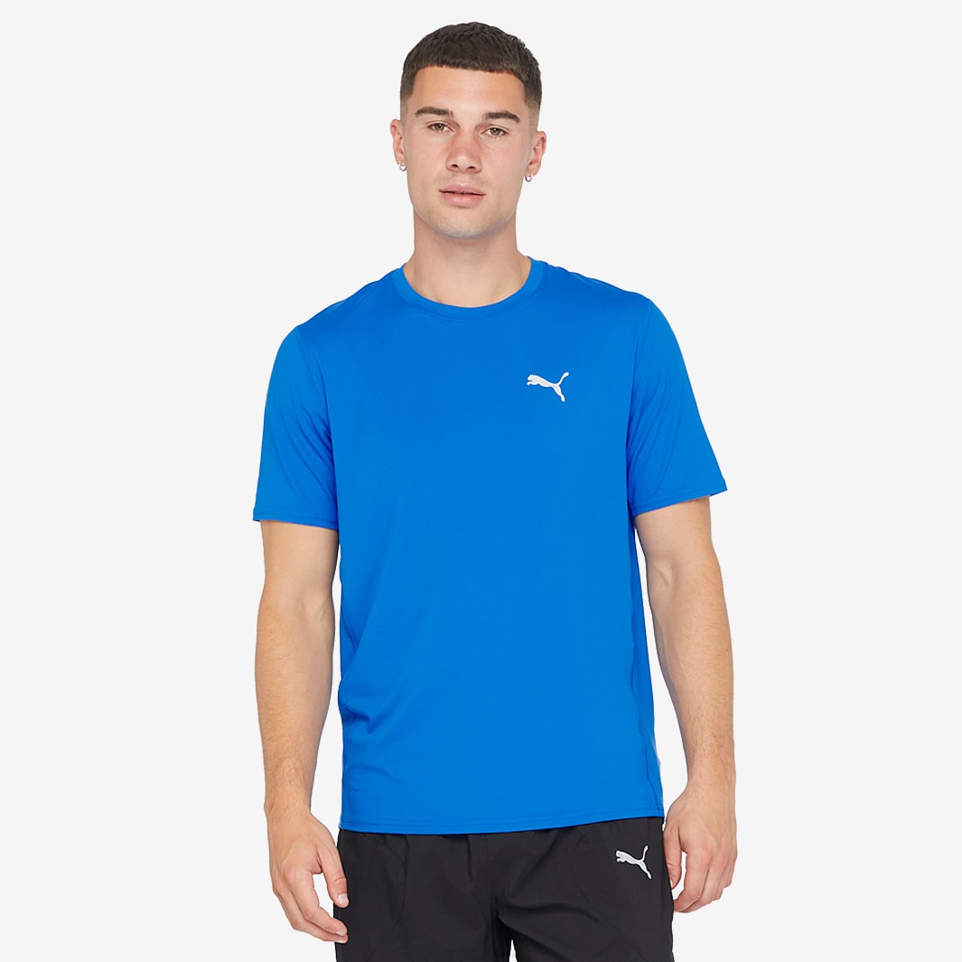 Puma Run Cloudspun T-Shirt - Ultra Blue - Mens Clothing | Pro:Direct ...