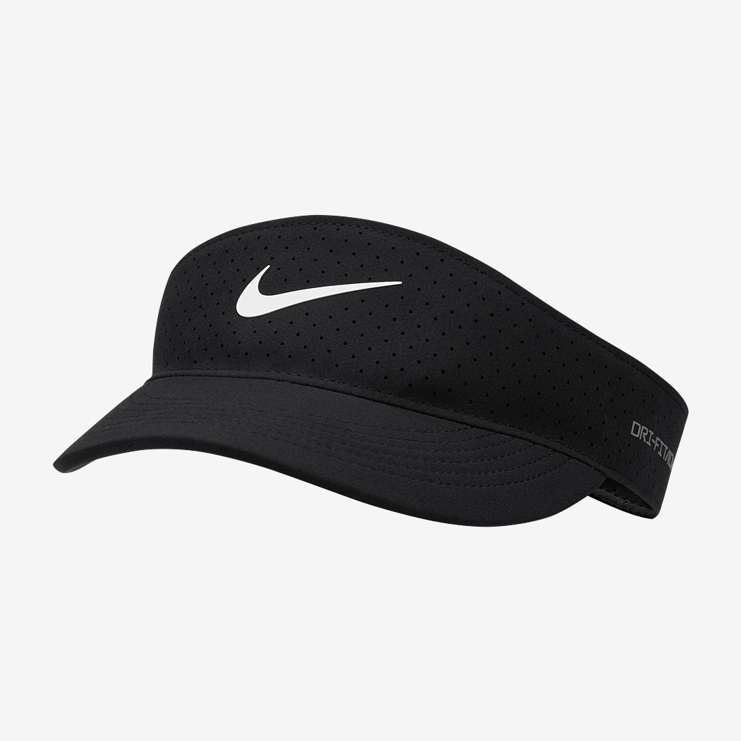 Nike Dri-FIT ADV Ace Visor - Black/Anthracite/White - Accessories | Pro ...