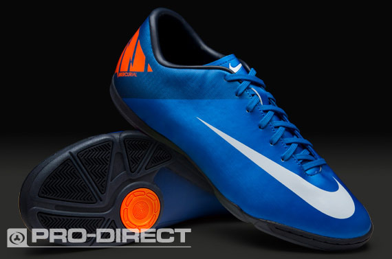 Asesor galón lealtad Zapatillas - Nike - Mercurial - Victory - II - IC - Fútbol - Sala - Azul -  Gris - Naranja | Pro:Direct Soccer