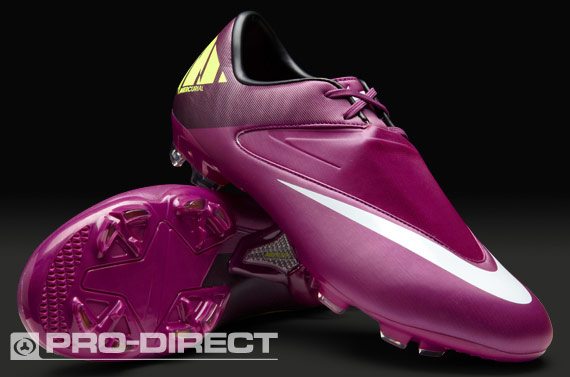 Botas de Fútbol - Nike - Mercurial - Glide - II - FG - Terreno - Duro Rojo - Blanco | Pro:Direct Soccer