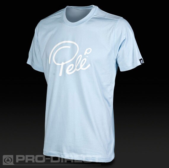 Pele - Pele Logo Tee - Mens Apparel - Powder Blue