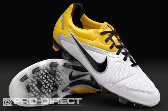 Productivo no Deflector Botas de Fútbol - Nike - CTR360 - Maestri II - FG - Terreno - Firme - Duro  - Blanco - Amarillo | Pro:Direct Soccer