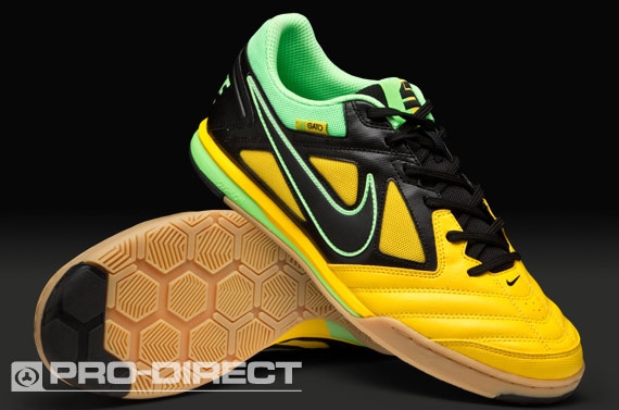 Zapatillas - Nike Nike5 - Gato - Fútbol - Sala - Negro Lima - Amarillo | Pro:Direct Soccer