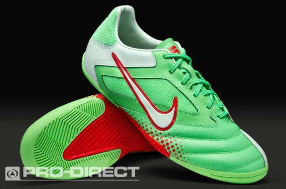 Nike Hallenschuhe Nike5 Elastico Pro FuBballhallenschuhe Limone Grun Purpurrot Pro Direct Soccer