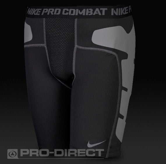 Shorts - Pantalones cortos deportivos - Pantalón Corto Nike Pro Combat Soccer - Negro/Gris | Pro:Direct