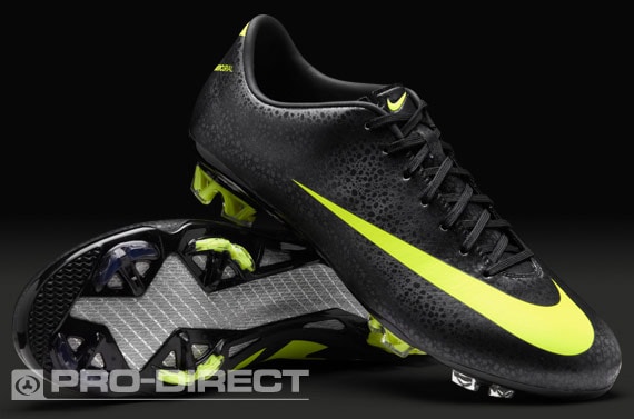 Botas de Fútbol - Nike - Mercurial - Vapor - VII - FG - Terreno - Duro - Negro - Verde | Pro:Direct