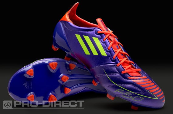 adidas Soccer - adidas F50 adizero Leather TRX -Firm Ground - Soccer Cleats - Anodized