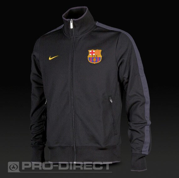 Chaqueta - Nike - - FC - Auth - N98 - - 11-12 - Negro - Gris | Pro:Direct