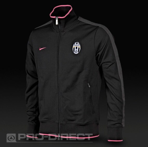 Chaqueta Nike - Juventus - Auth - N98 - - Negro - Antracita Rosa | Soccer