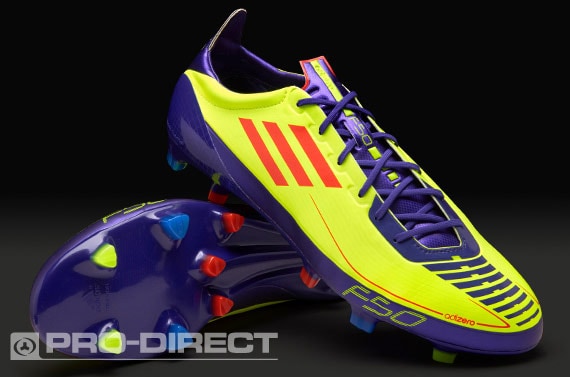 Dar Presentar preferible Botas de Fútbol - adidas - F50 - adizero - Sintético - Prime - Terreno Duro  - Electricidad - Púrpura | Pro:Direct Soccer