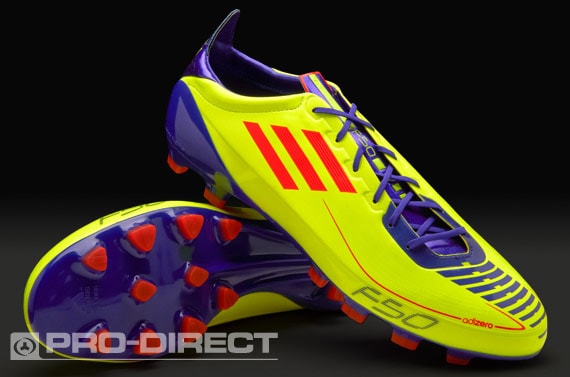 Football Boots - F50 adizero TRX HG - Hard - Soccer Cleats - Electricity-Infrared-Purple | Pro:Direct Soccer