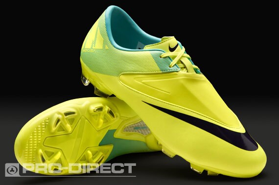 Botas de Fútbol - Nike - Mercurial - Glide - II - FG - Terreno - Duro - Amarillo - - Púrpura | Pro:Direct Soccer