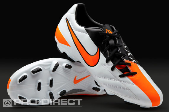de fútbol - Nike - Total 90 - Shoot IV FG - Terreno Duro - - Naranja - Negro | Pro:Direct Soccer