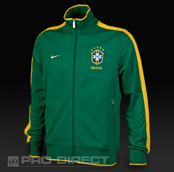 Jacken - Nike CBF Brasilien Authentic N98 Jacke - Sportjacke