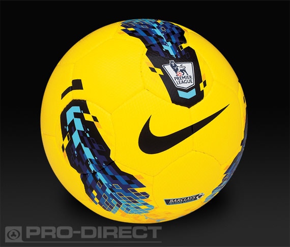 Balón Fútbol - - Seitiro - PL - Premier League - Hi-Vis - Amarillo - Púrpura - Negro | Pro:Direct Soccer
