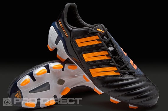 Botas de Fútbol - adidas - adipower - Predator - TRX - FG - Terreno Duro - Negro - Warning - - Blanco | Pro:Direct Soccer