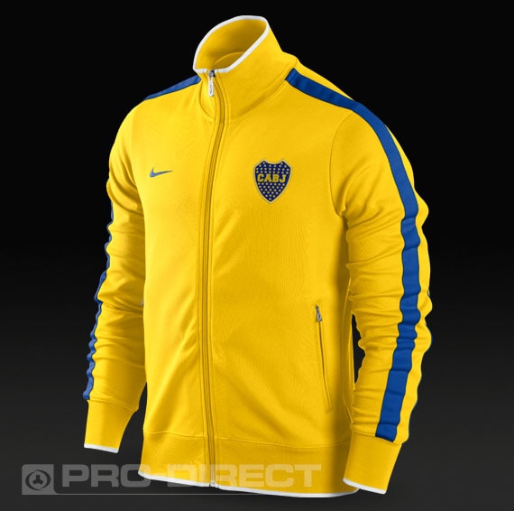 táctica Panda capacidad Chaquetas - Ropa Oficial - Replicas - Chaqueta Nike Boca Juniors N98 -  Amarillo-Azul | Pro:Direct Soccer