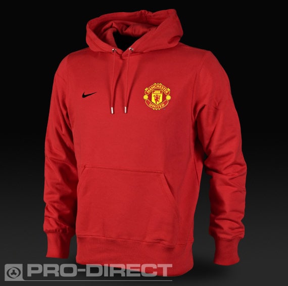 Sudadera con capucha - Nike - Sudadera Manchester - Nike Manchester United Core - - Negro Pro:Direct Soccer