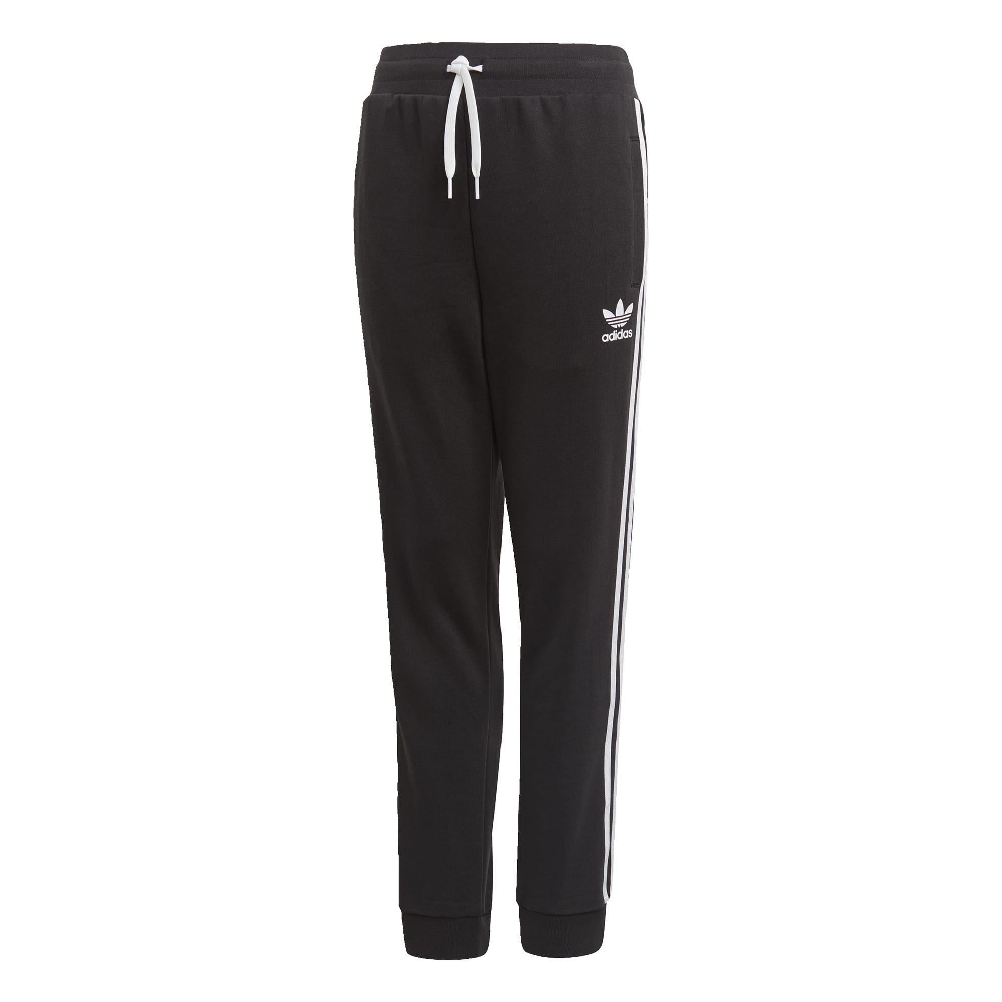 adidas Originals Older Kids 3-Stripes Joggers (8-15Y) - Black/White ...