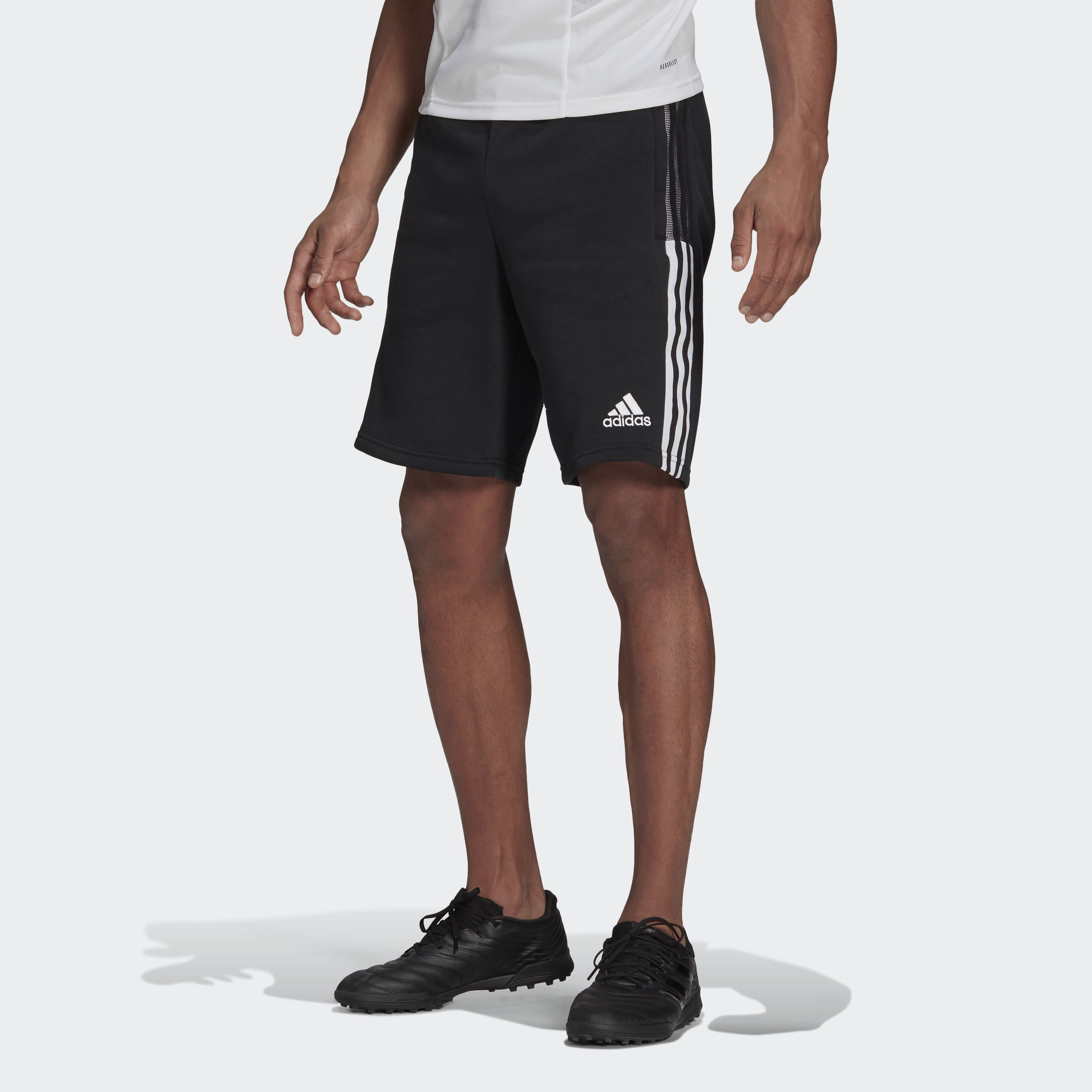 adidas Tiro 21 Sweat Shorts - Black - Mens Football Teamwear | Pro ...