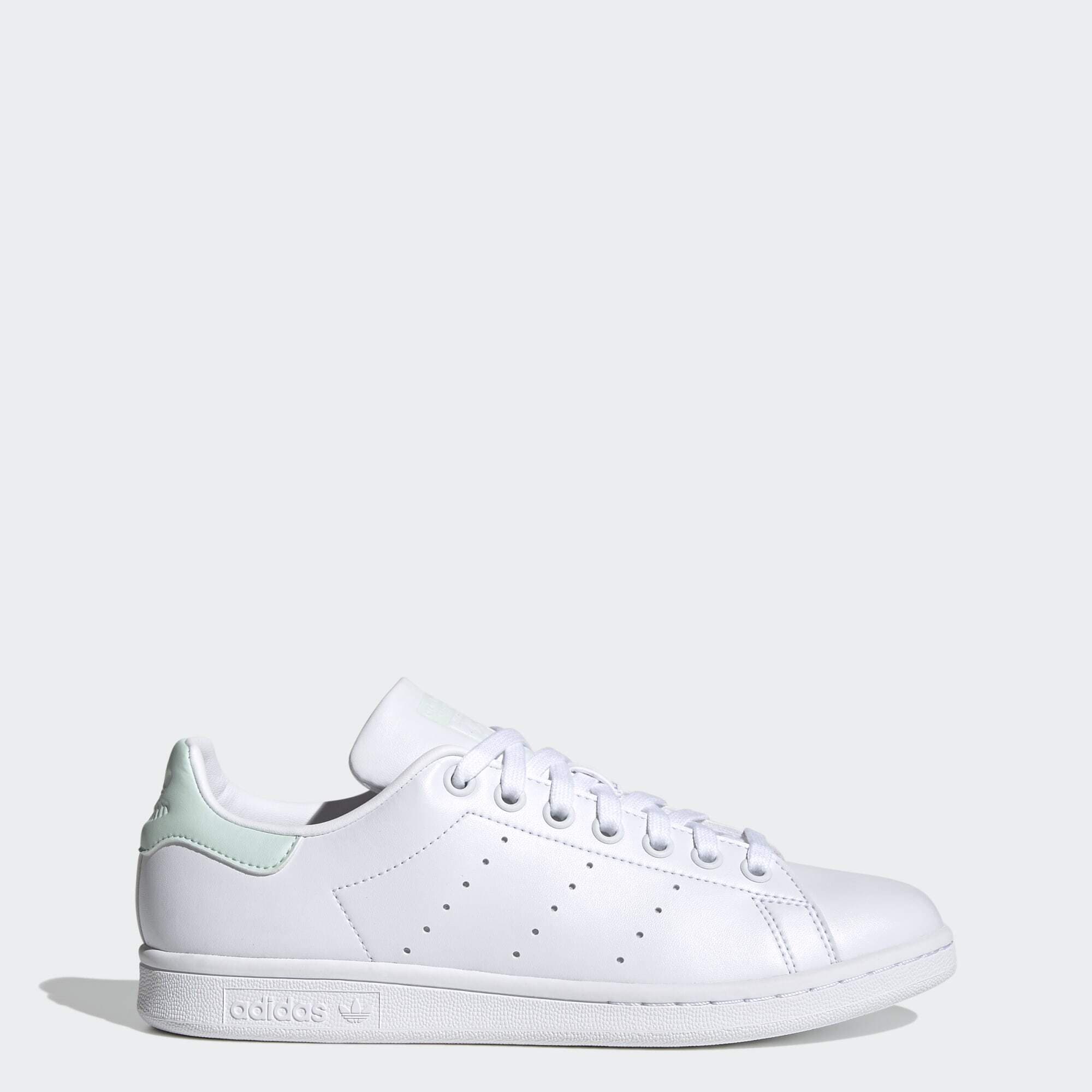 adidas Originals Stan Smith - Ftwr White/Green/Core Black - Womens ...