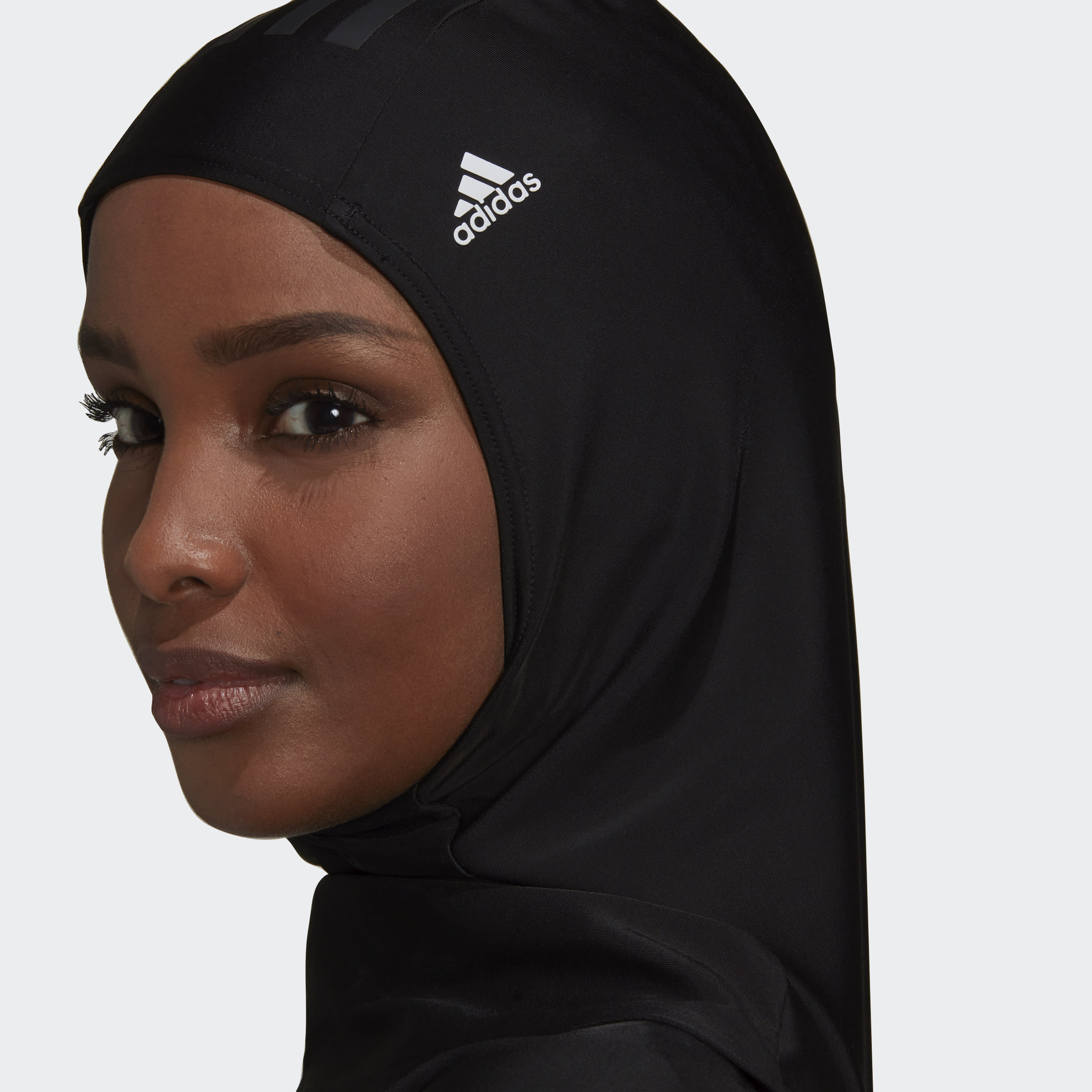 adidas Swim Hijab Black / White Accessories ProDirect Soccer