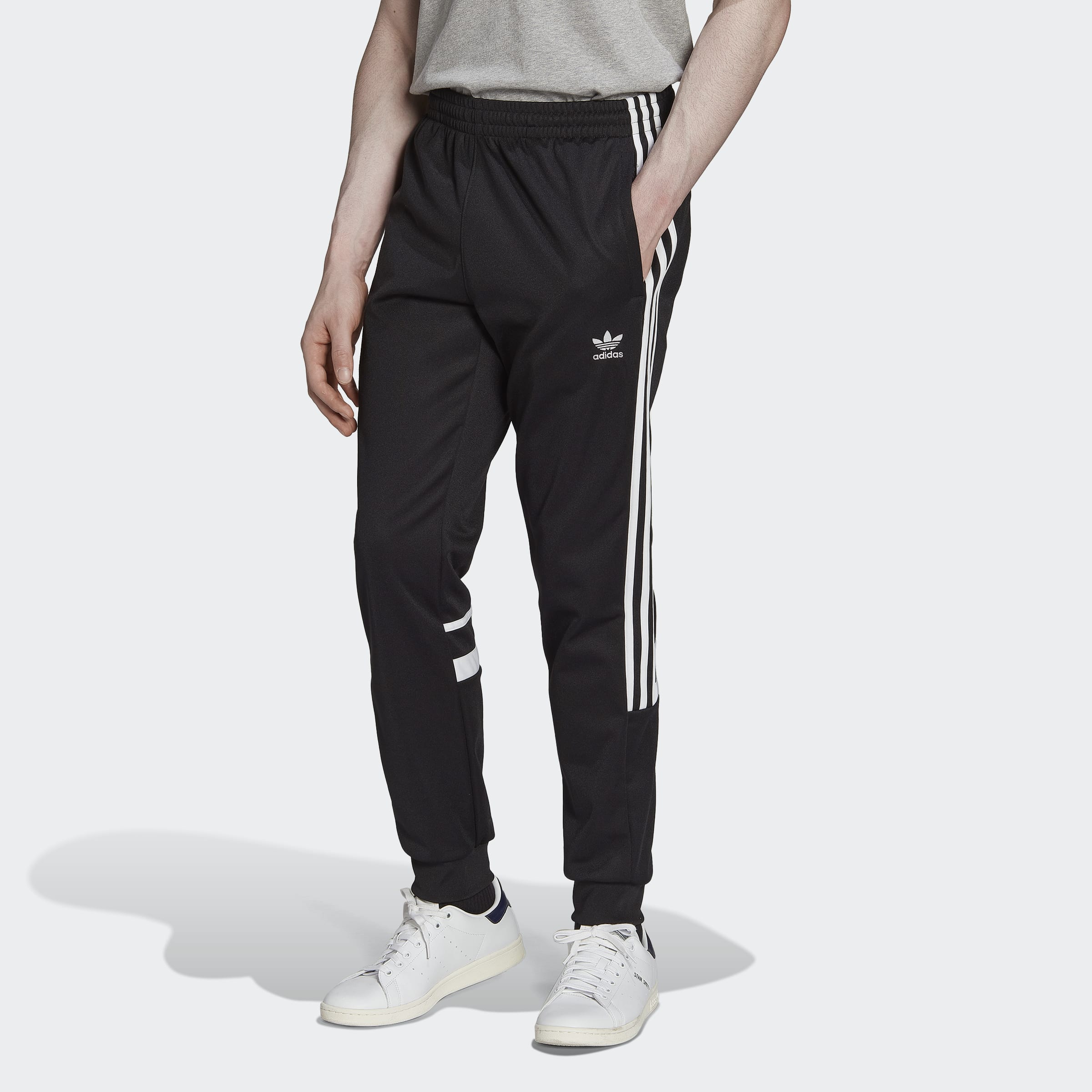 adidas Originals adicolor Classics Cutline Pants - Black - Bottoms ...