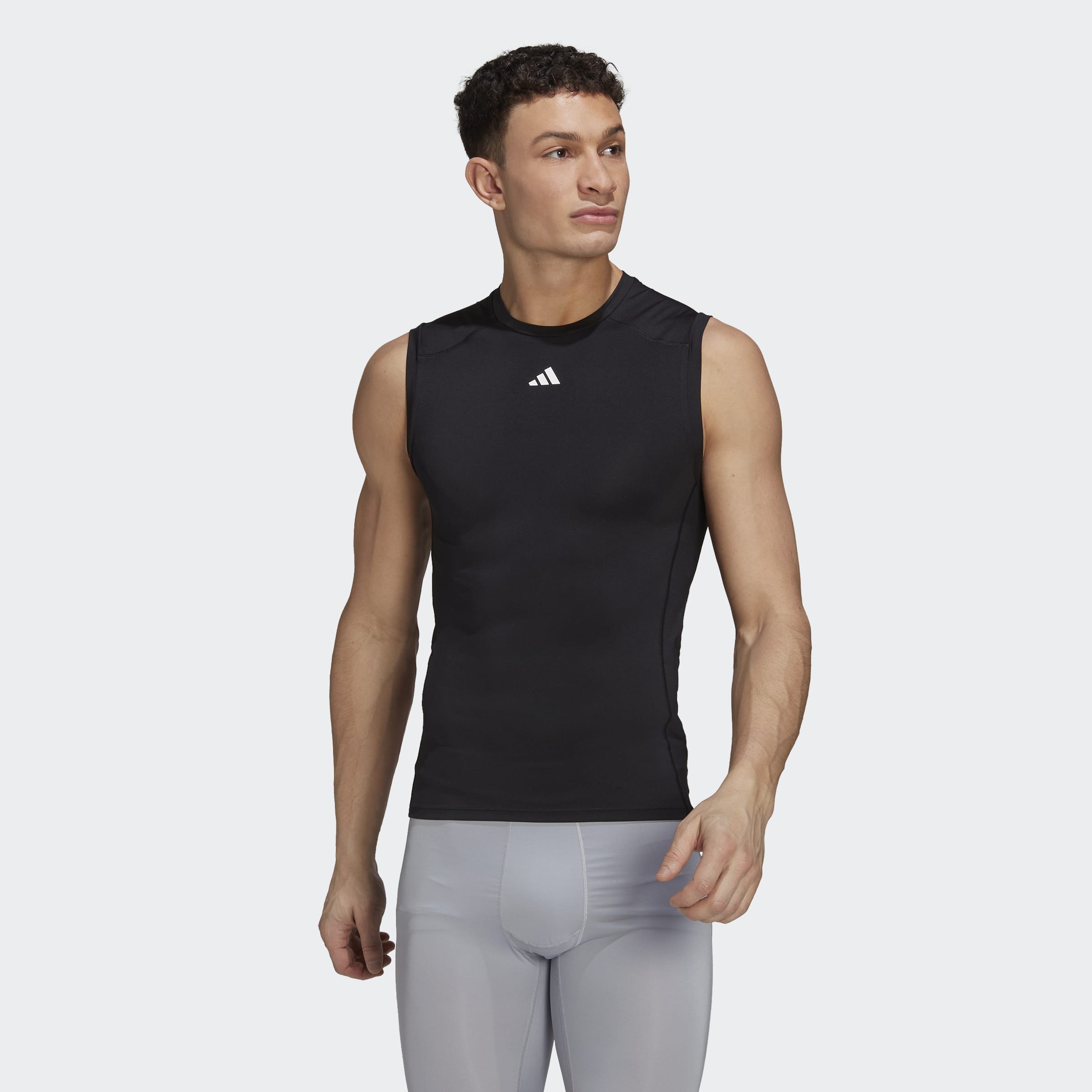 adidas Training Tank Top Balck Mens Clothing