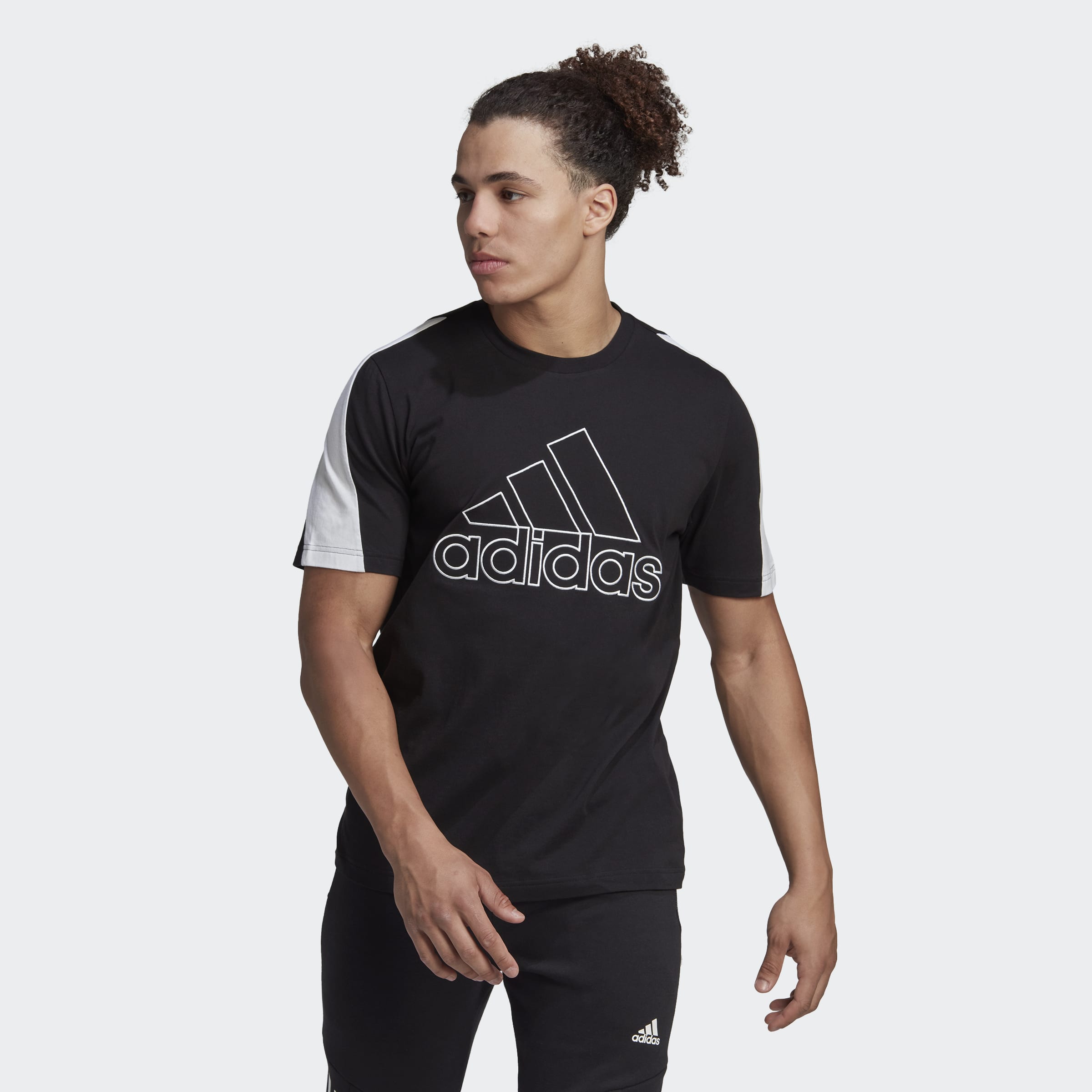 adidas Originals Future Icons Bos Tee - Black - Black - Mens Clothing ...