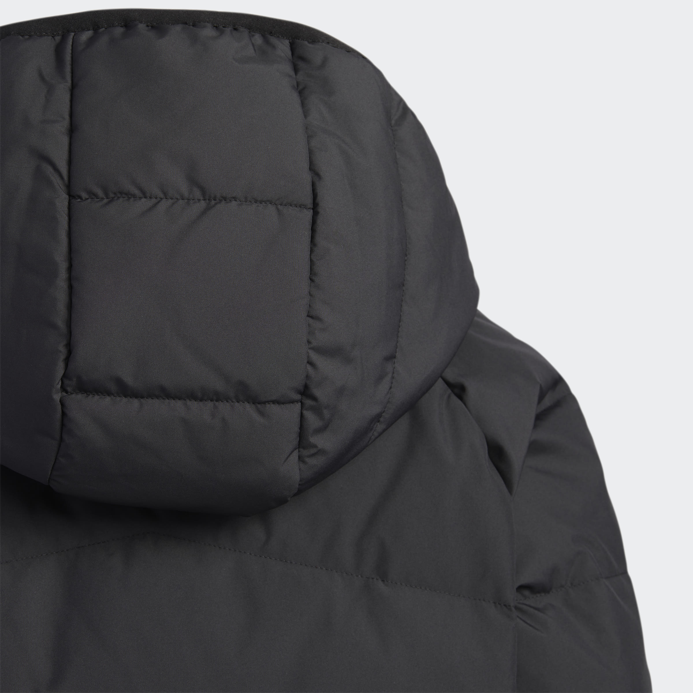 adidas Frosty Winter Jacket Black / White Boys Clothing