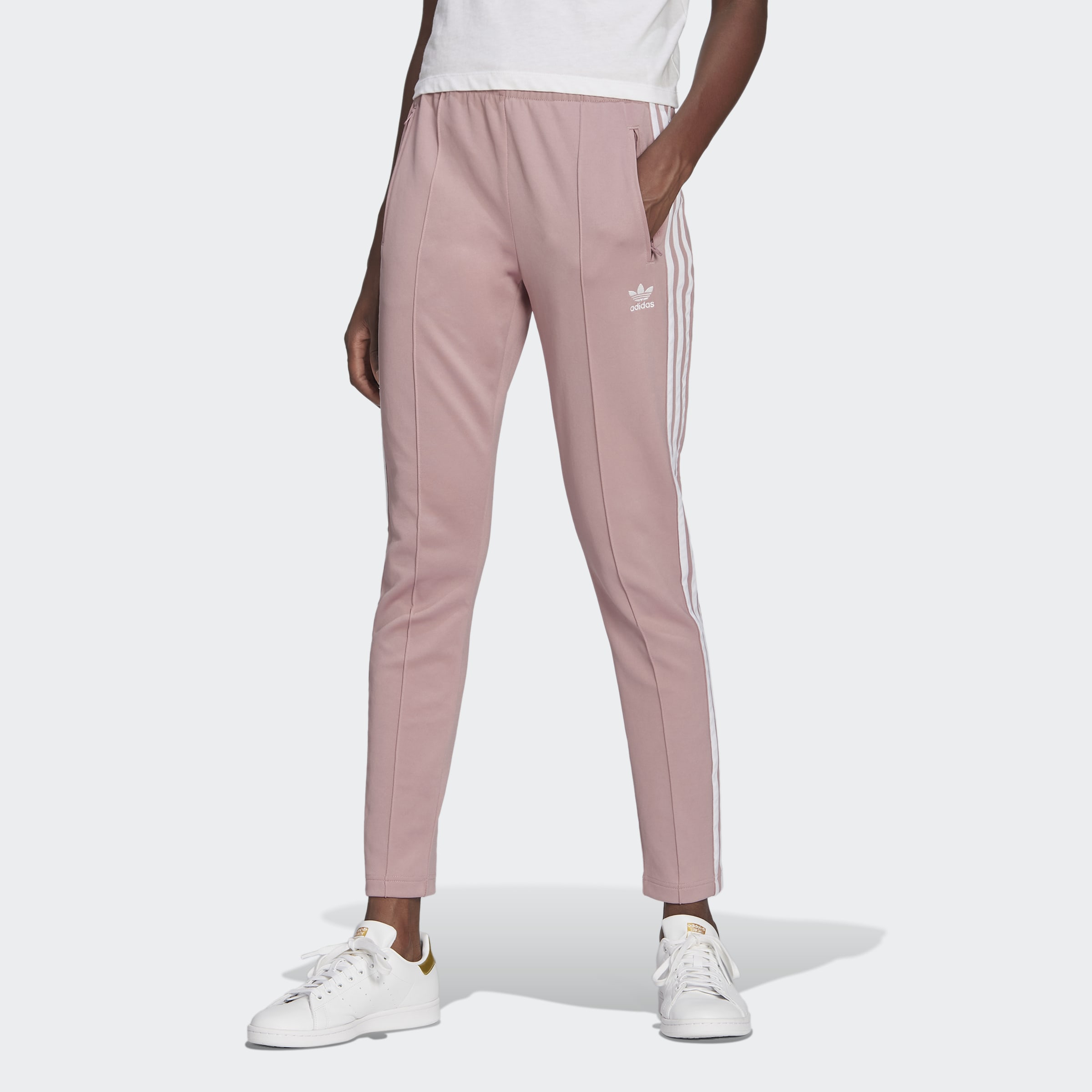 Sst track shop pants pink