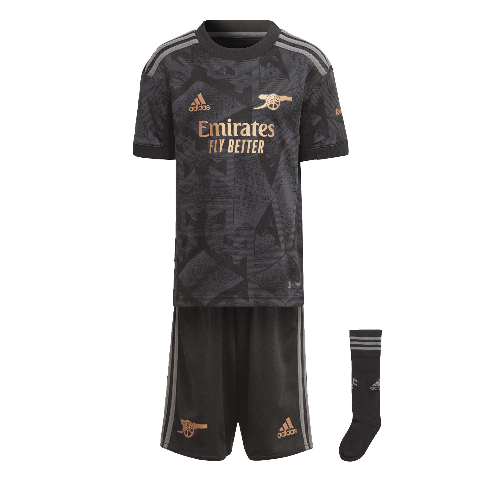 adidas 2022-2023 Arsenal EU Training Pants (Carbon)