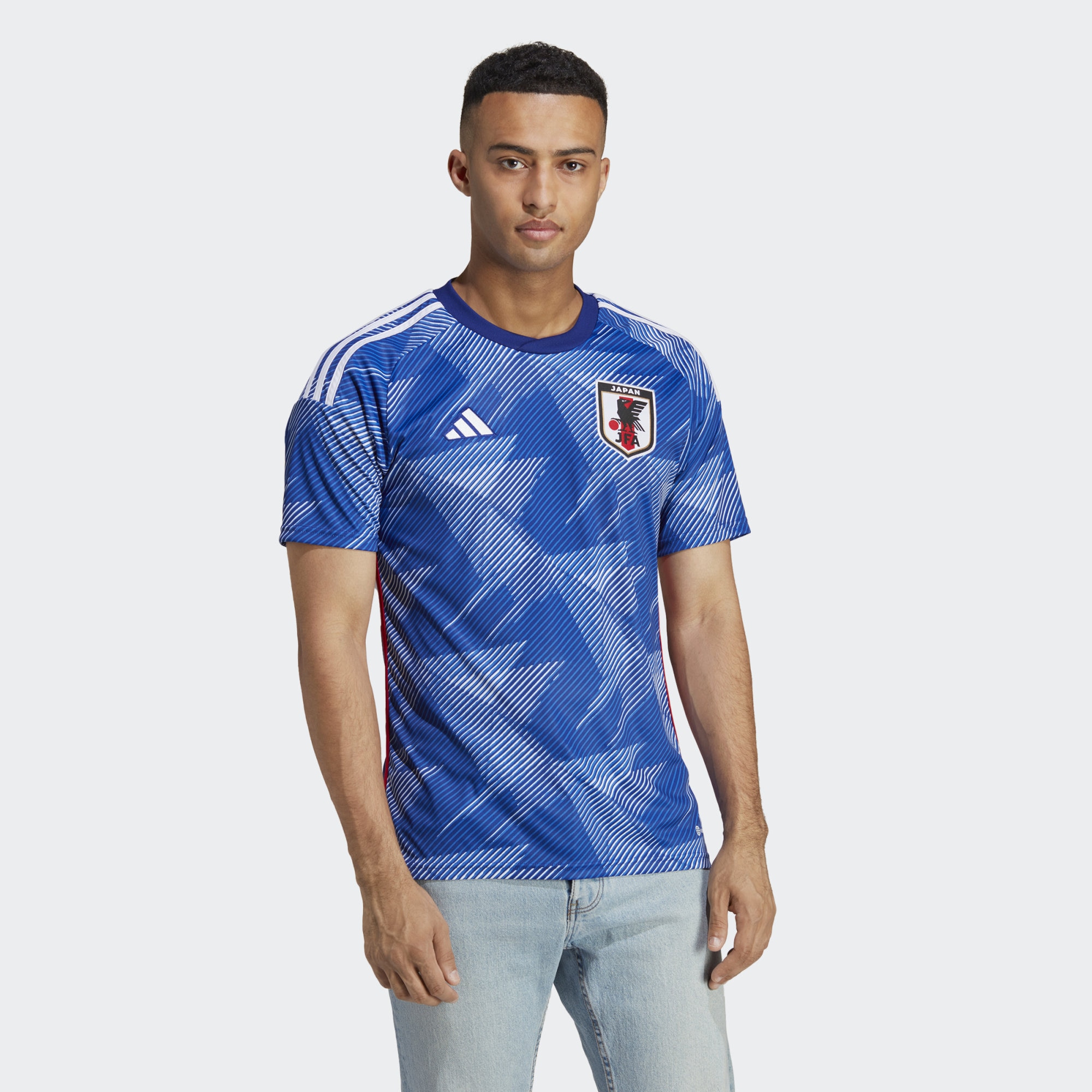 adidas Japan 2022 Home Shirt - Japan Blue - Mens Replica | Pro