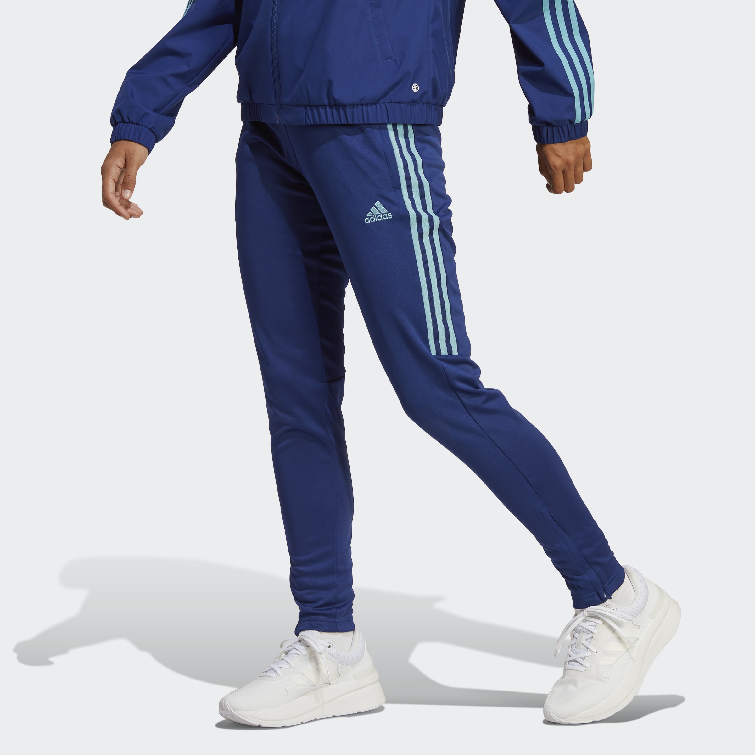 adidas Tiro Tracksuit Bottoms Victory Blue Womens Clothing