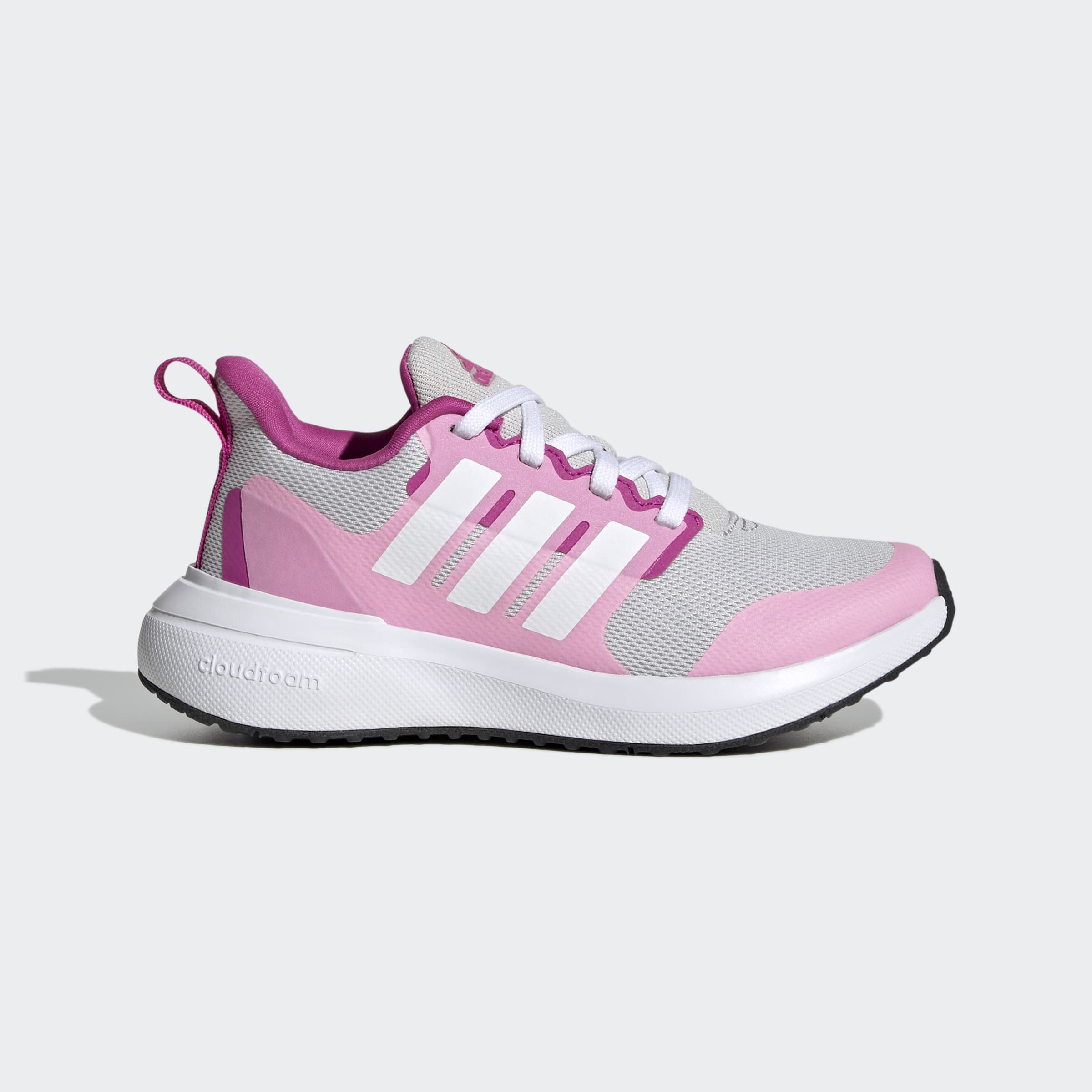 adidas cloudfoam grey and pink