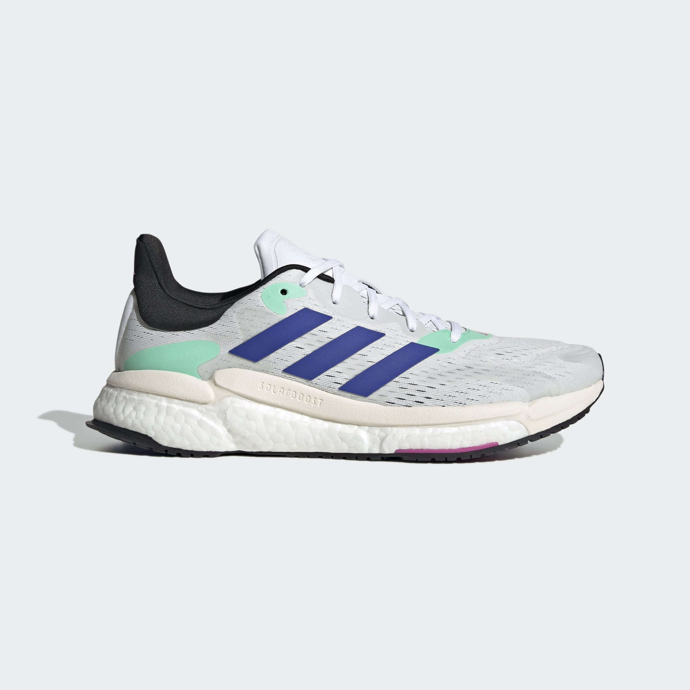 adidas Solar Boost 4 - Ftwr White/Lucid Blue/Pulse Mint - Mens Shoes ...