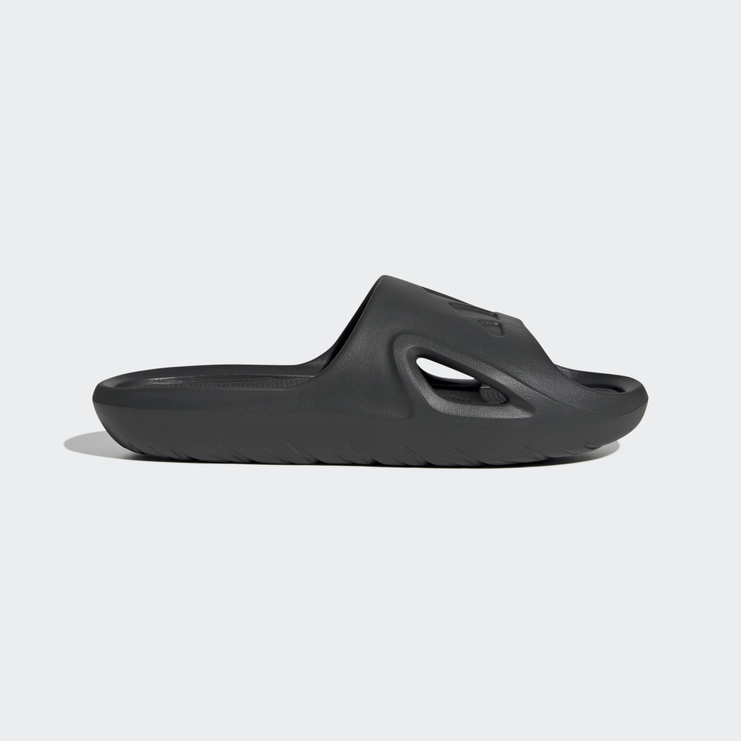 adidas Adicane Slides - Carbon/Core Black - Mens Shoes