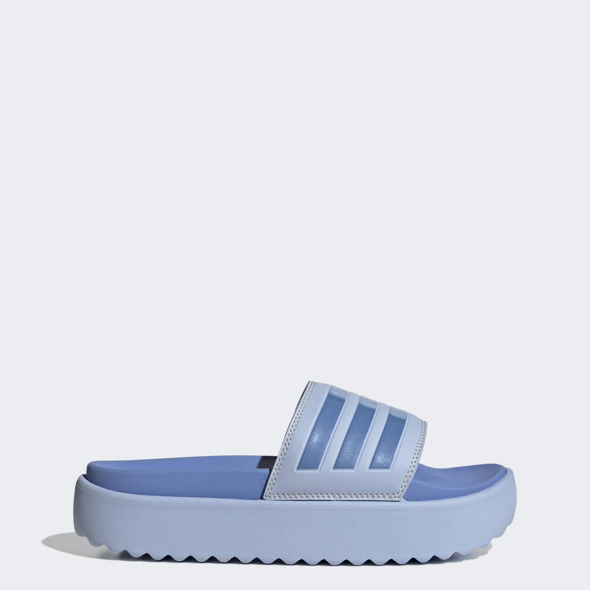 Light blue outlet adidas sliders