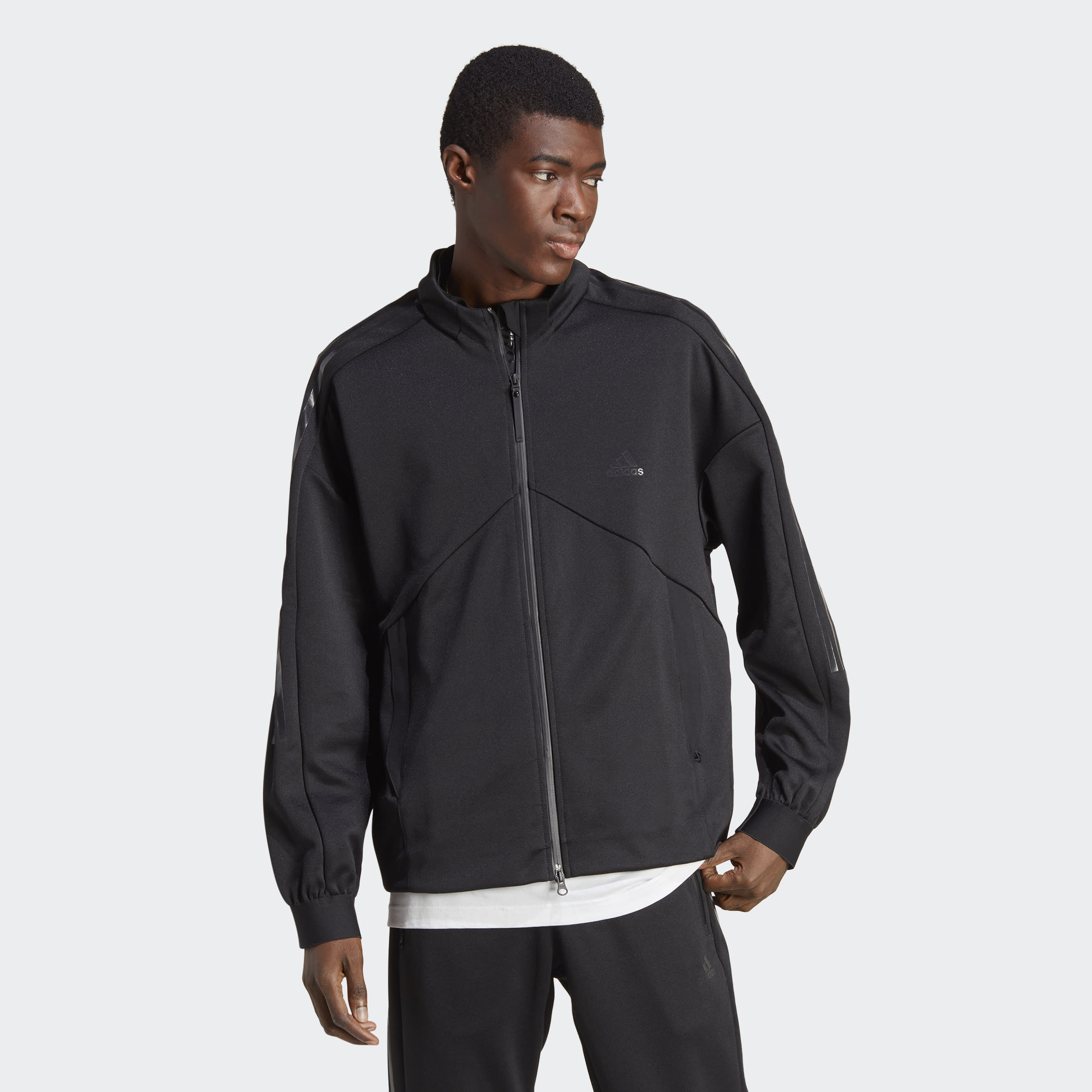 adidas Tiro Suit-Up Advanced Track Top - Black/Black-Tops-Mens Clothing ...