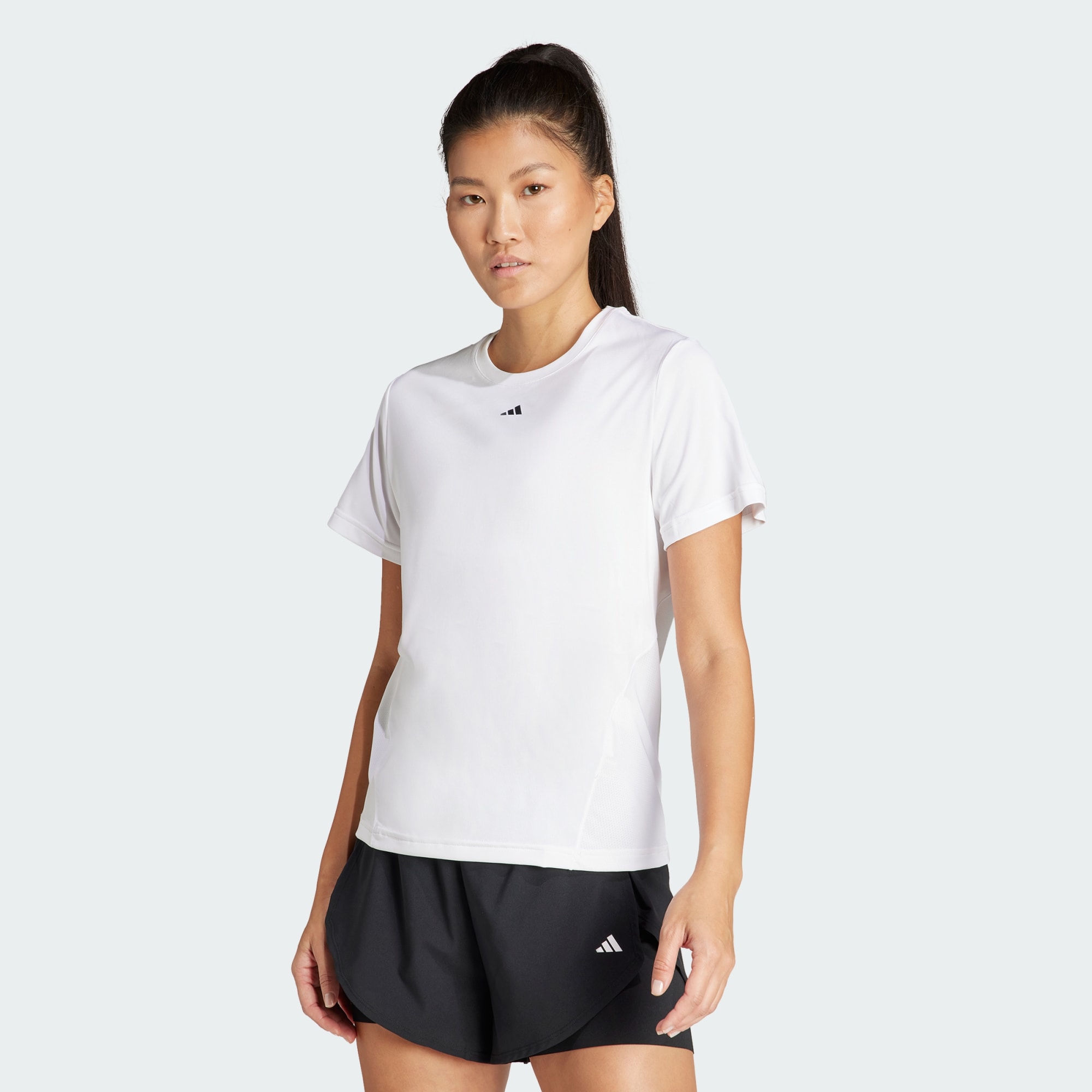 Adidas Women Designed For Training Tee Black