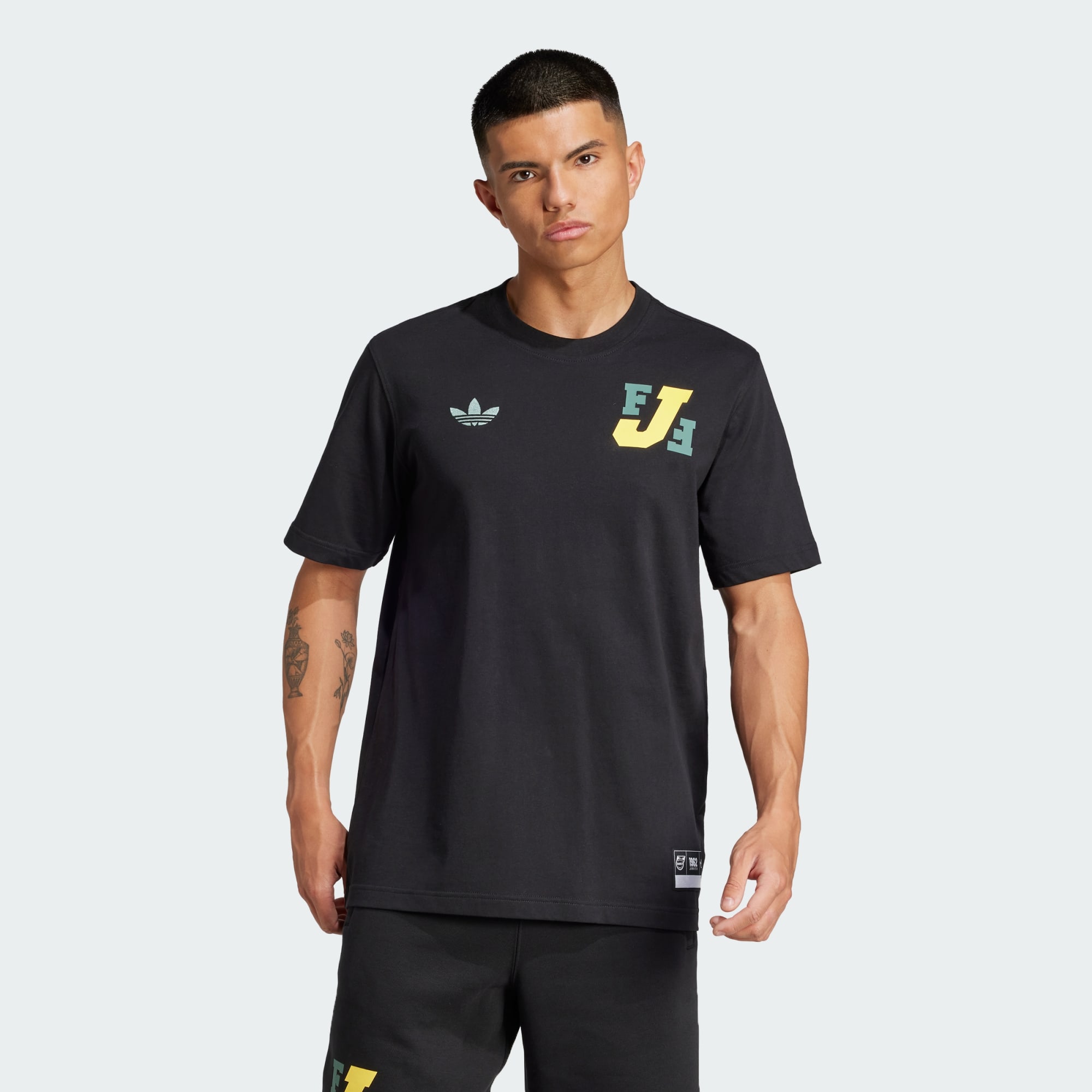 Adidas Originals Men Jamaica Vrct Tee Black
