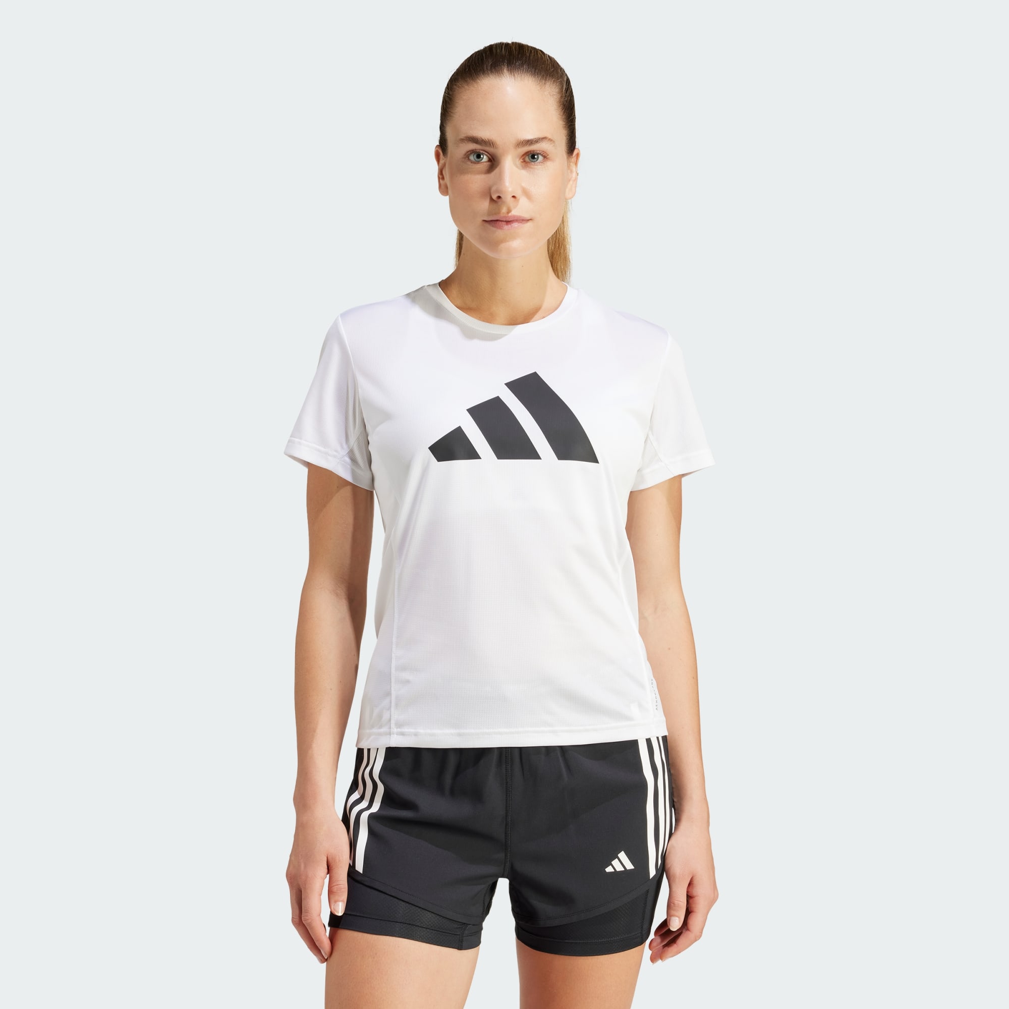 Adidas Women Run It Tee Black