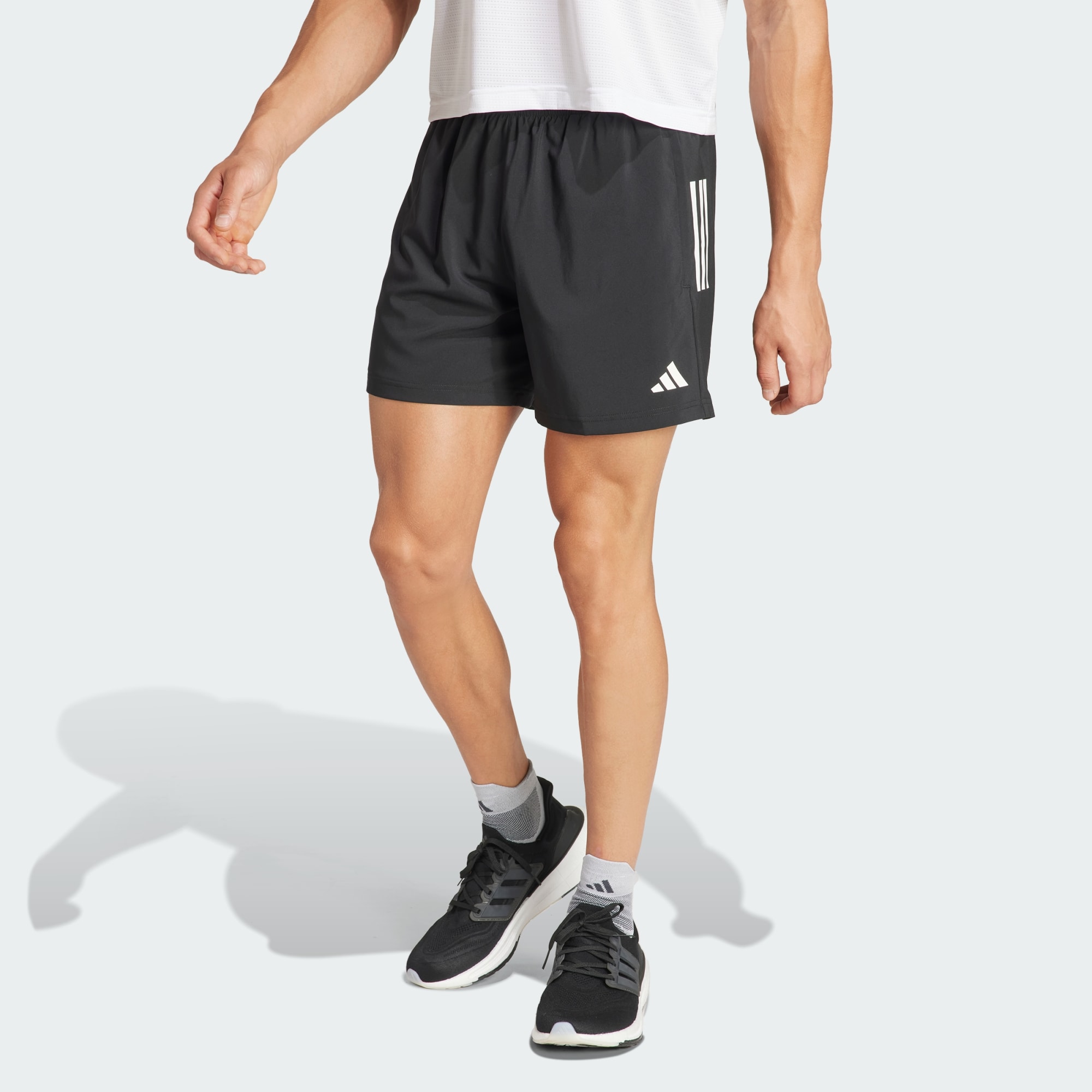 Adidas Men Own The Run 5Inch Shorts Black