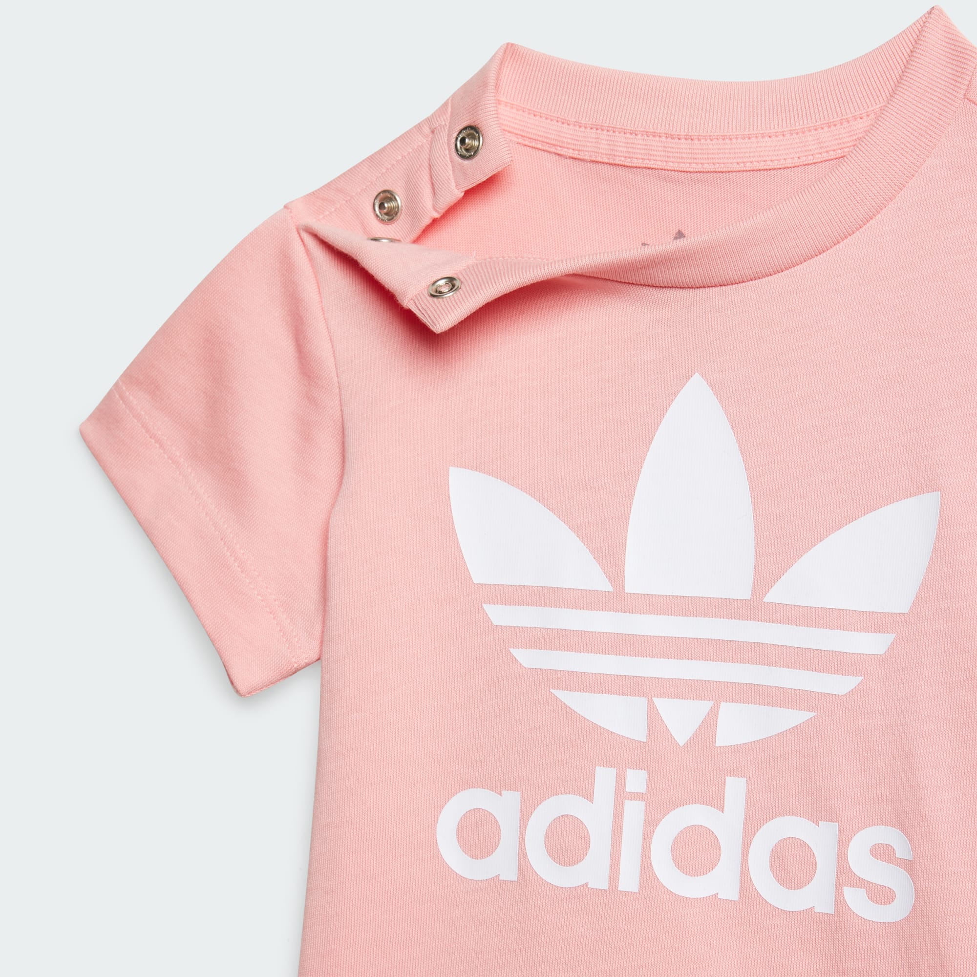 Adidas Originals Kids Shorts Tee Set Kids Blue