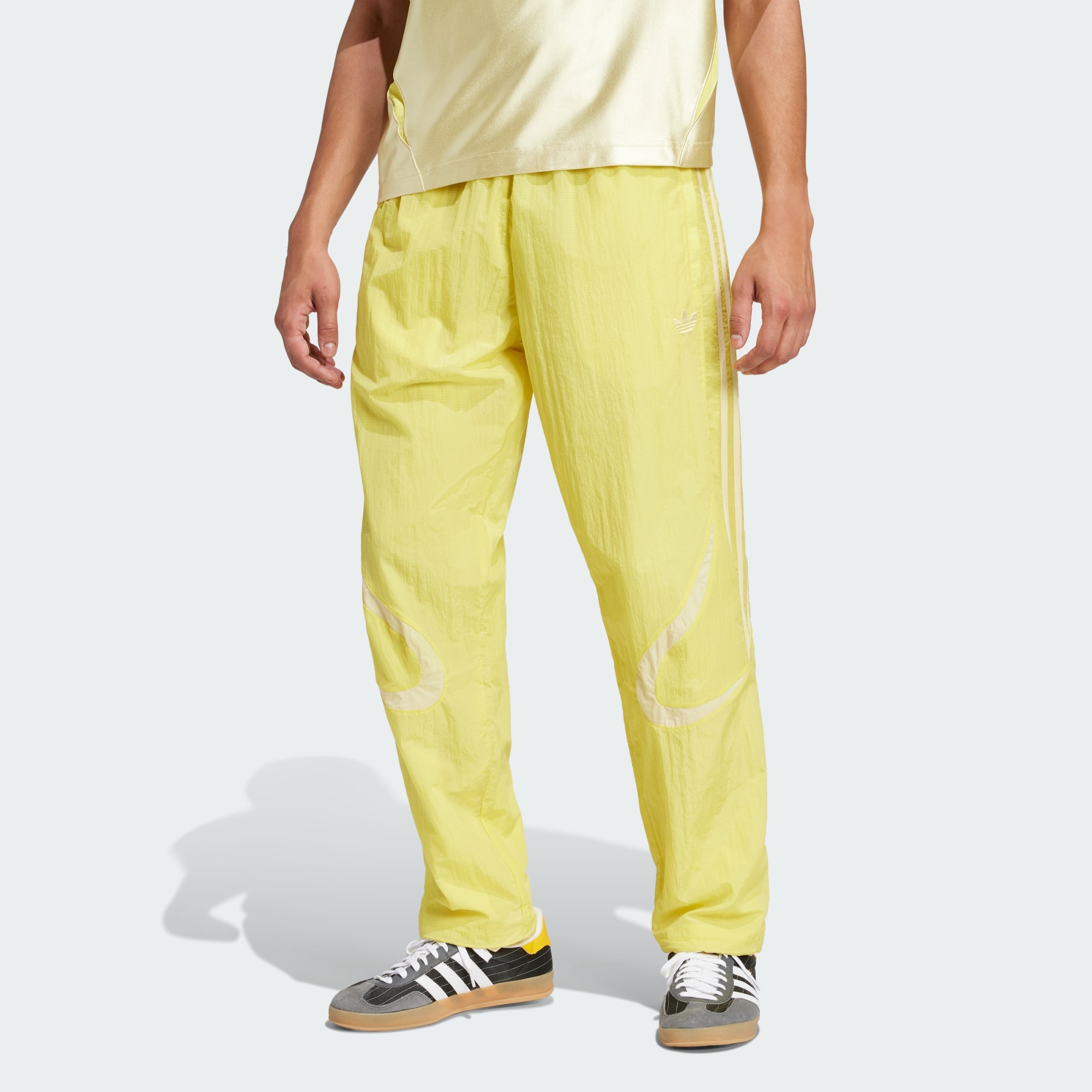 Adidas Originals Men Adicolor 2000S Woven Track Pants Grey