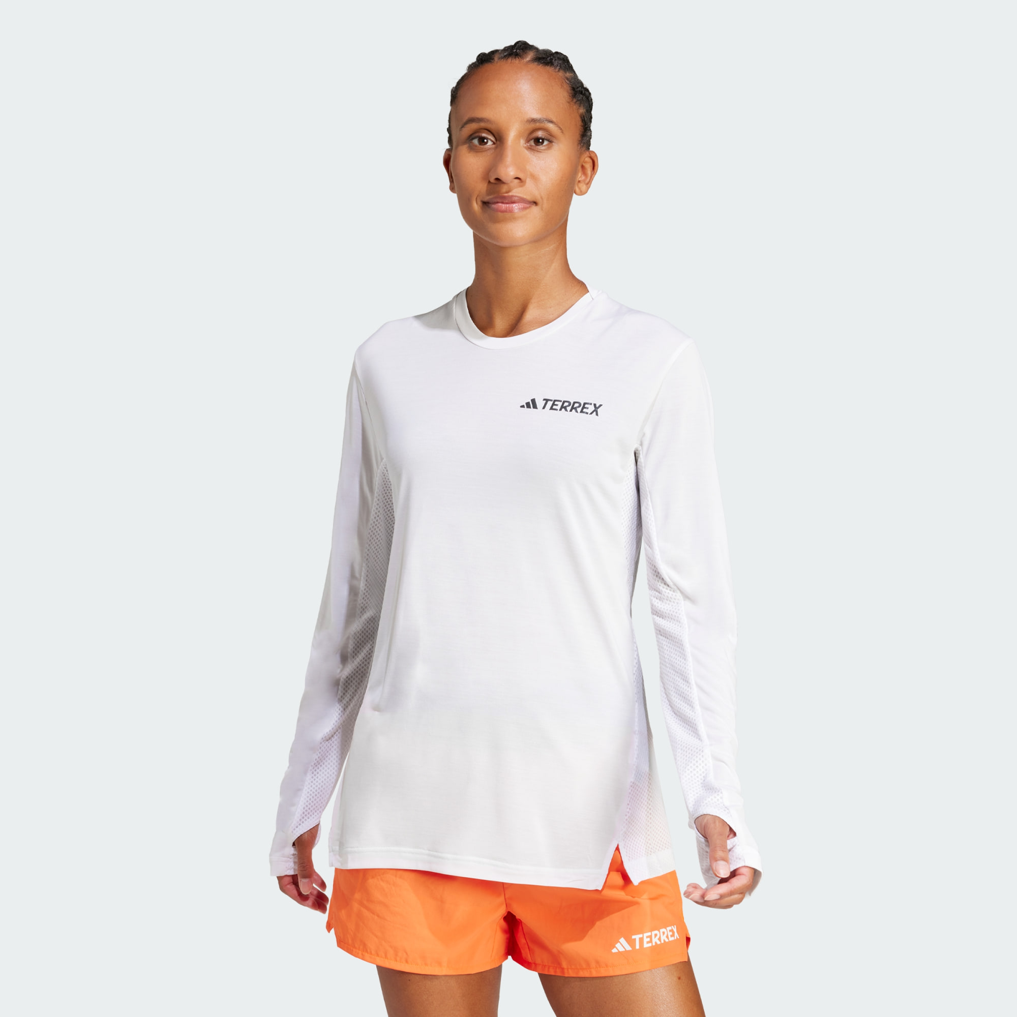 Adidas Women Terrex Xperior Climacool+ Long Sleeve Tee Purple