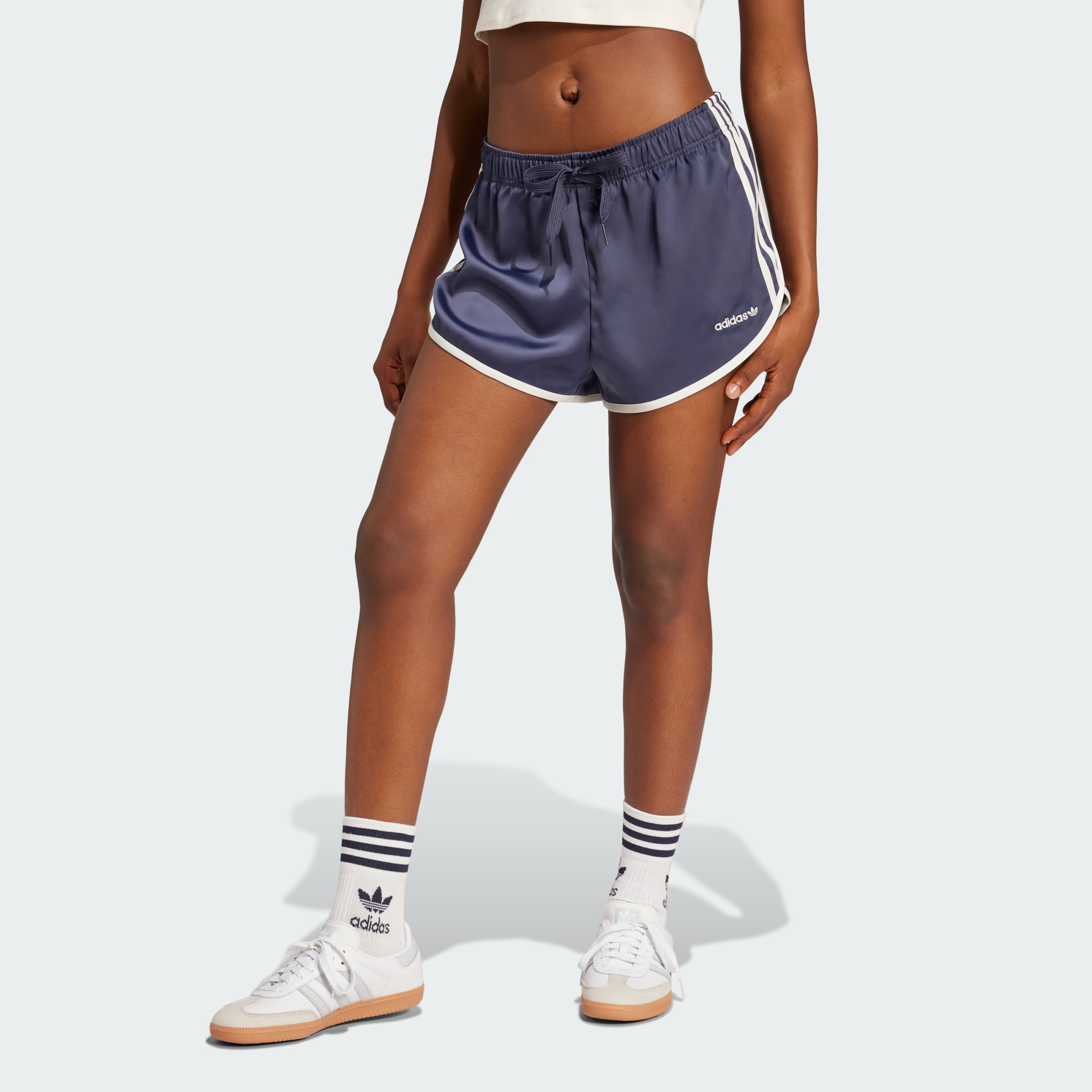 Adidas Originals Women Short Sprinter Shorts Blue